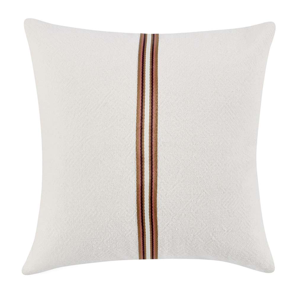 Classic Home - Timeless - Ralph Ivory/ Sangria Red 22x22 - V280062 veiw 1