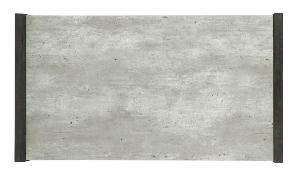 Classic Home - Tori  58in Reclaimed Wood Coffee Table In Dark Brown - 51031515 veiw 5