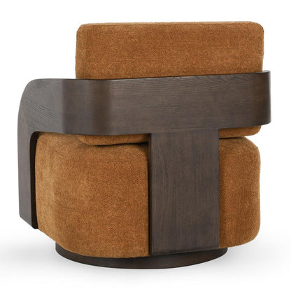 Classic Home - Toscana Swivel Accent Chair Amber - 53004804 veiw 4