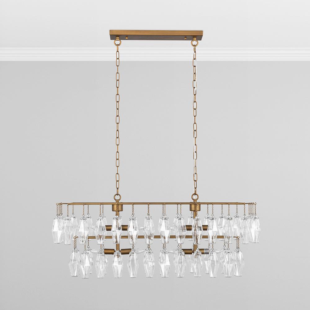 Classic Home  - Tressia Chandelier - Brass - 56004272 veiw 1