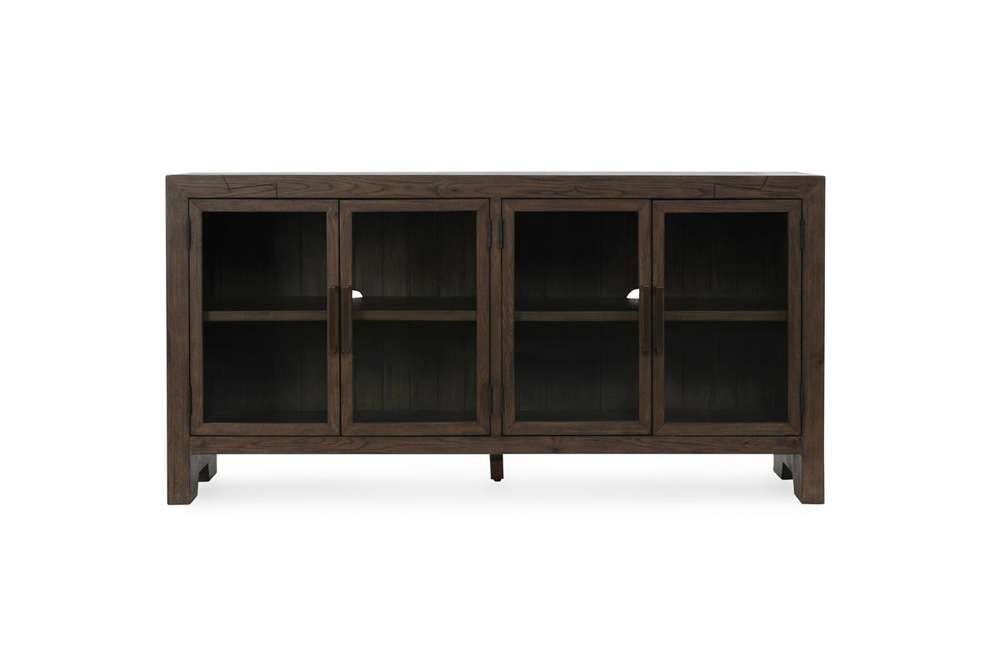 Classic Home - Troy Reclaimed Oak 4Dr Buffet Suede Brown - 52004124 veiw 2