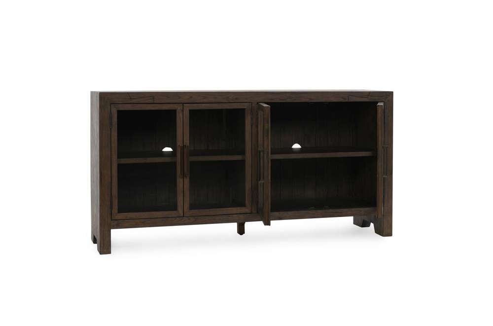 Classic Home - Troy Reclaimed Oak 4Dr Buffet Suede Brown - 52004124 veiw 6