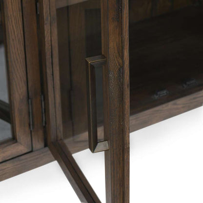 Classic Home - Troy Reclaimed Oak 4Dr Buffet Suede Brown - 52004124 veiw 9