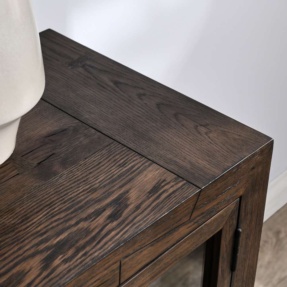 Classic Home - Troy Reclaimed Oak 4Dr Buffet Suede Brown - 52004124 veiw 11