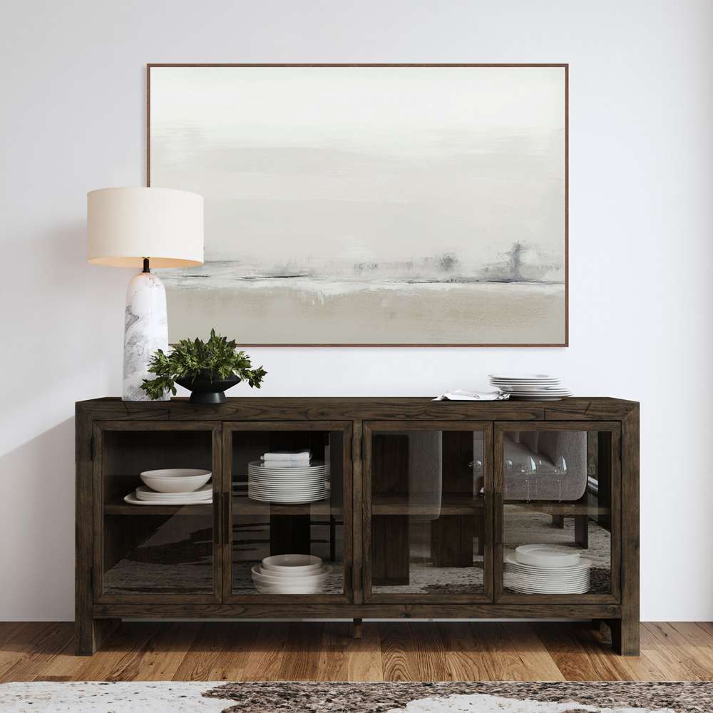 Classic Home - Troy Reclaimed Oak 4Dr Buffet Suede Brown - 52004124 veiw 12