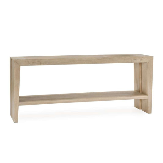Classic Home - Troy Reclaimed Oak 72in Console Table Aged Cream - 51031529 veiw 1
