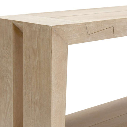 Classic Home - Troy Reclaimed Oak 72in Console Table Aged Cream - 51031529 veiw 4