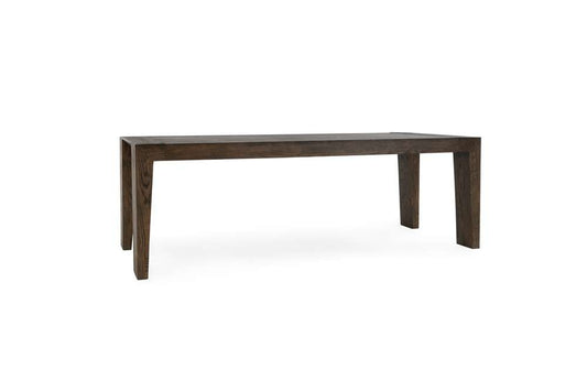 Classic Home - Troy Reclaimed Oak 89in Dining Table Suede Brown - 51031605 veiw 1