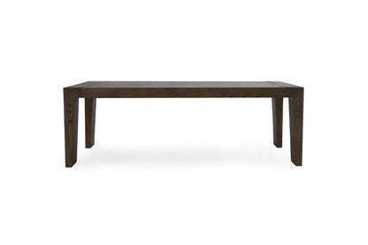 Classic Home - Troy Reclaimed Oak 89in Dining Table Suede Brown - 51031605 veiw 2