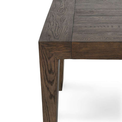 Classic Home - Troy Reclaimed Oak 89in Dining Table Suede Brown - 51031605 veiw 4