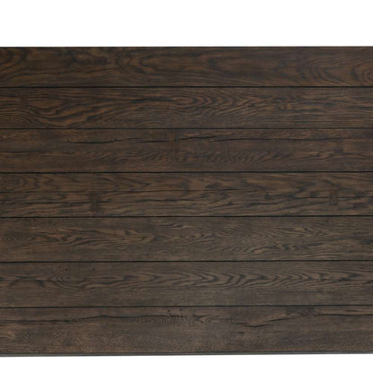Classic Home - Troy Reclaimed Oak 89in Dining Table Suede Brown - 51031605 veiw 5