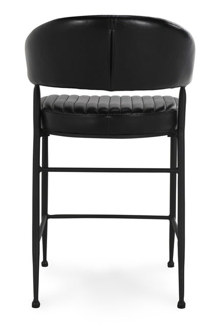 Classic Home - Umbria 26in Counter Stool Jet Black - 53001981 veiw 4
