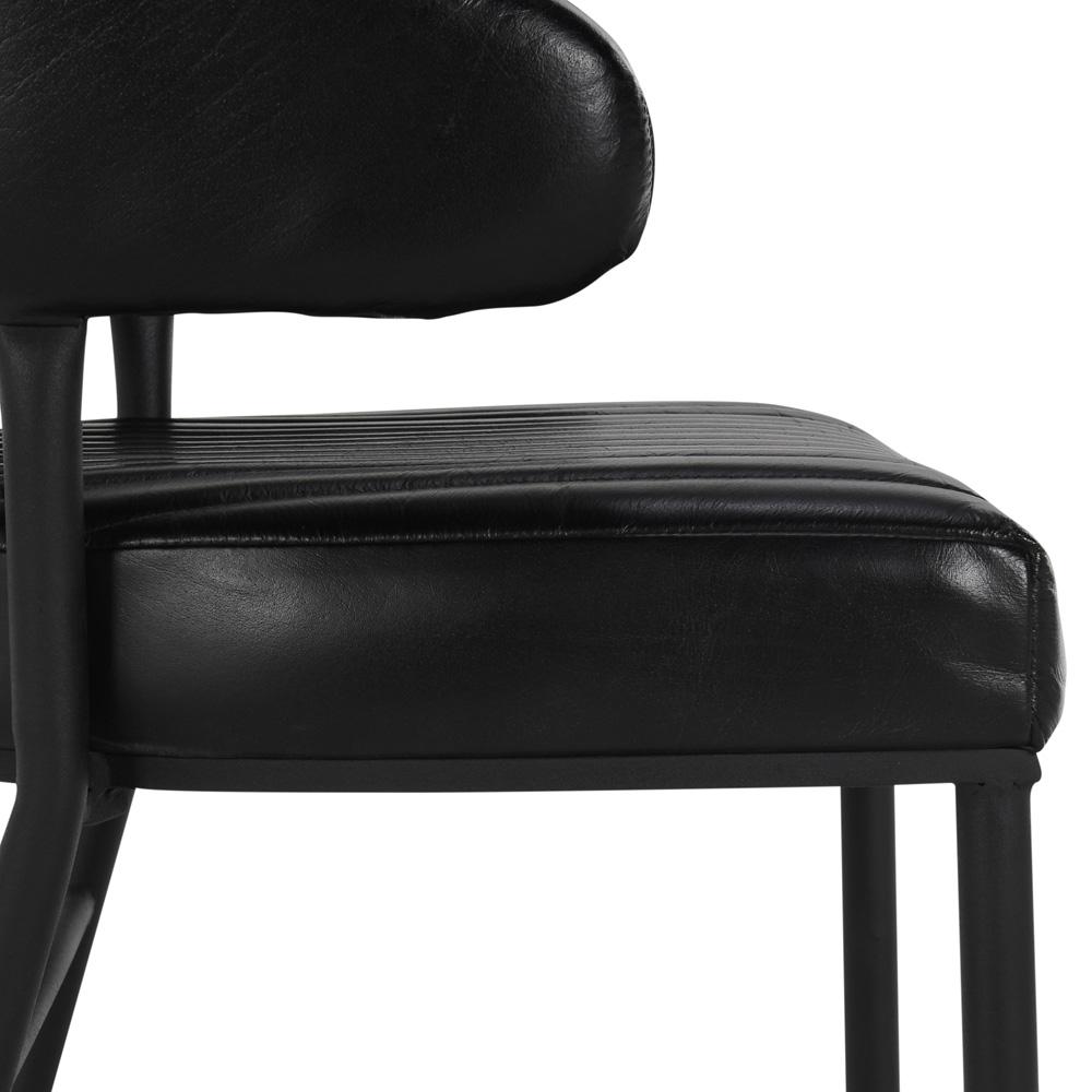 Classic Home - Umbria 26in Counter Stool Jet Black - 53001981 veiw 6