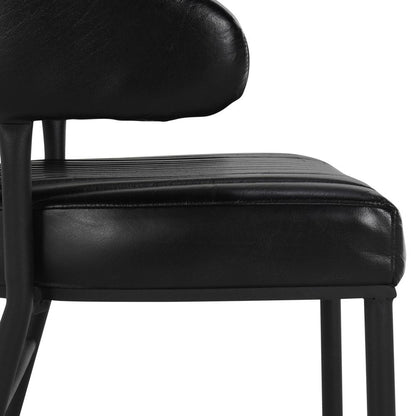 Classic Home - Umbria 26in Counter Stool Jet Black - 53001981 veiw 6