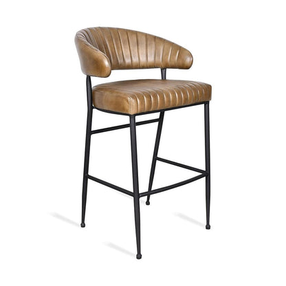 Classic Home  - Umbria 30in Bar Stool Antique Brown - Antique Brown - 53002084 veiw 1
