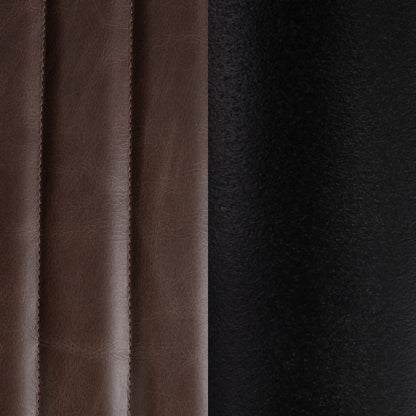 Classic Home - Umbria Top Grain Leather Bar Stool - Burnished Walnut Brown - 53002172 view 7