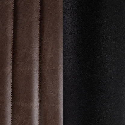 Classic Home - Umbria Top Grain Leather Counter Stool - Burnished Walnut Brown - 53002171 view 7
