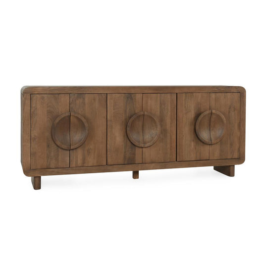 Classic Home - Vally 6-Door Natural Mango Wood Sideboard Buffet - 52010922 veiw 1