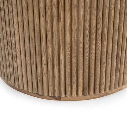 Classic Home  - Vander 55in Round Wood Dining Table - Tawny Brown - 51031739 veiw 4