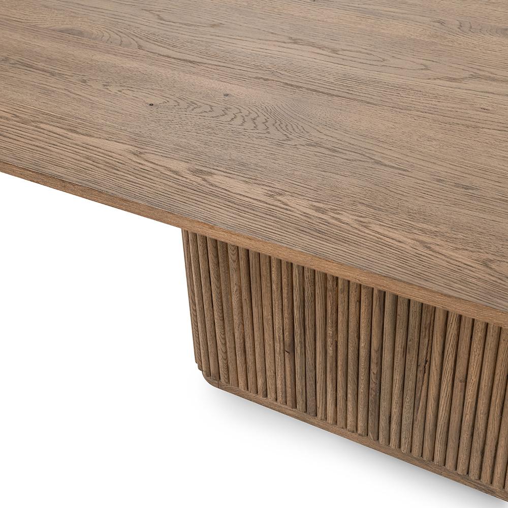 Classic Home  - Vander 60in Square Wood Dining Table - Tawny Brown - 51031738 veiw 3