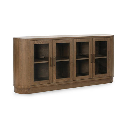Classic Home  - Vander 78in Wood Buffett Sideboard - Tawny Brown - 52004213 veiw 1