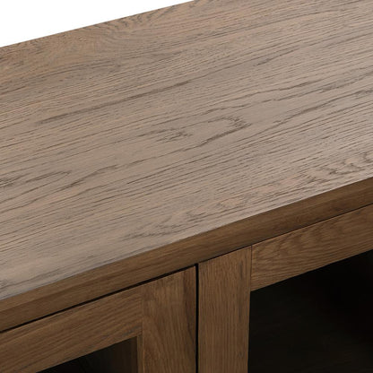 Classic Home  - Vander 78in Wood Buffett Sideboard - Tawny Brown - 52004213 veiw 6