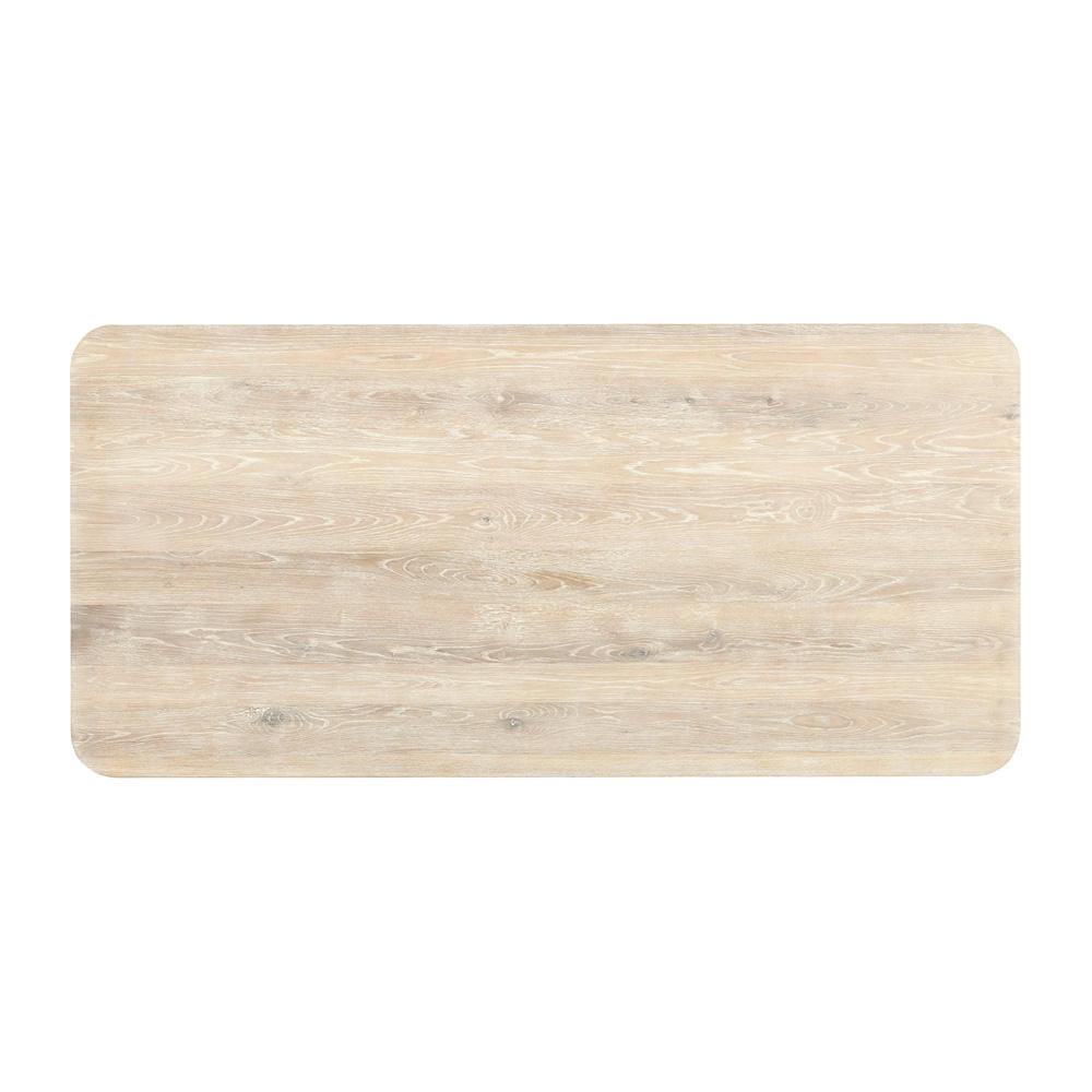 Classic Home - Vander 84in Wood Dining Table In Oak Cream Finish - 51031644 veiw 4