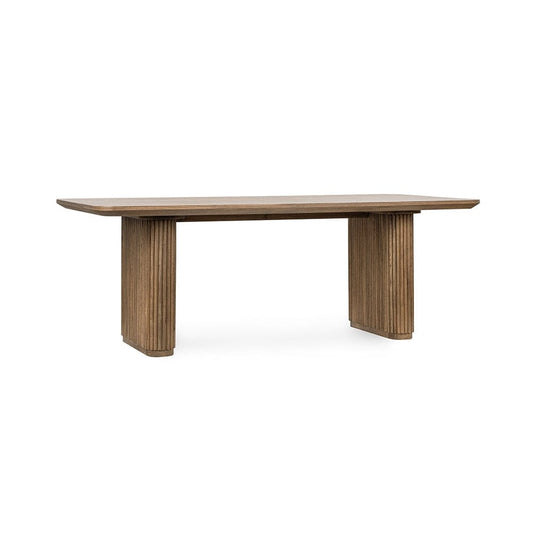 Classic Home  - Vander 84in Wood Dining Table - Tawny Brown - 51031737 veiw 1