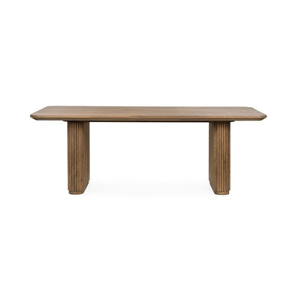Classic Home  - Vander 84in Wood Dining Table - Tawny Brown - 51031737 veiw 2