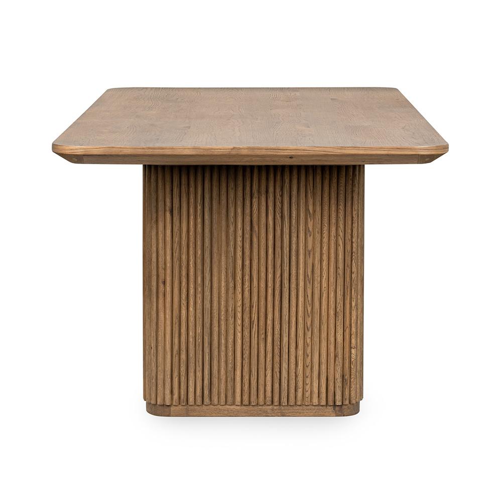 Classic Home  - Vander 84in Wood Dining Table - Tawny Brown - 51031737 veiw 3