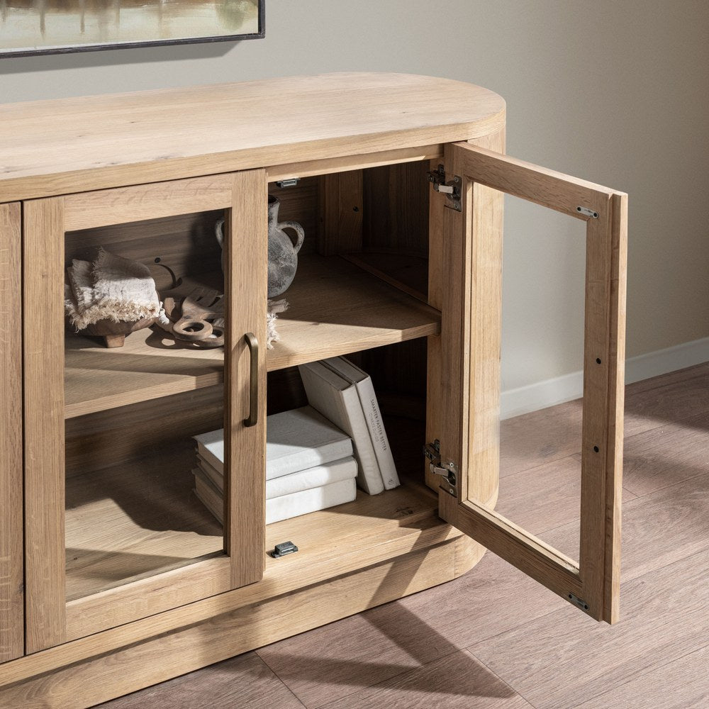 Classic Home - Vander Wood Sideboard Buffet - Coastal Haven - 52004248 view 7