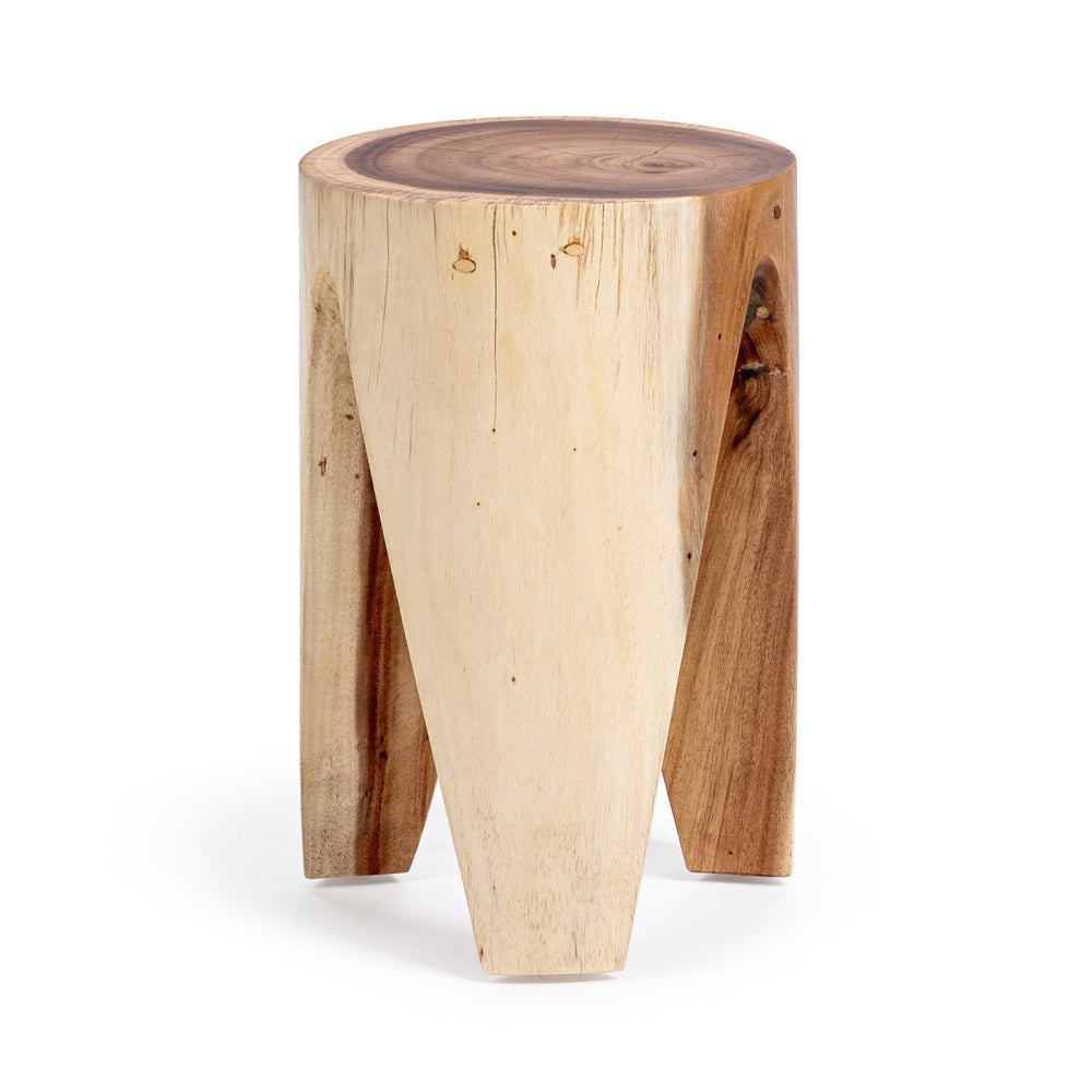 Classic Home - Vela 18" Meh Wood Accent Table - Natural - 51005525 view 2