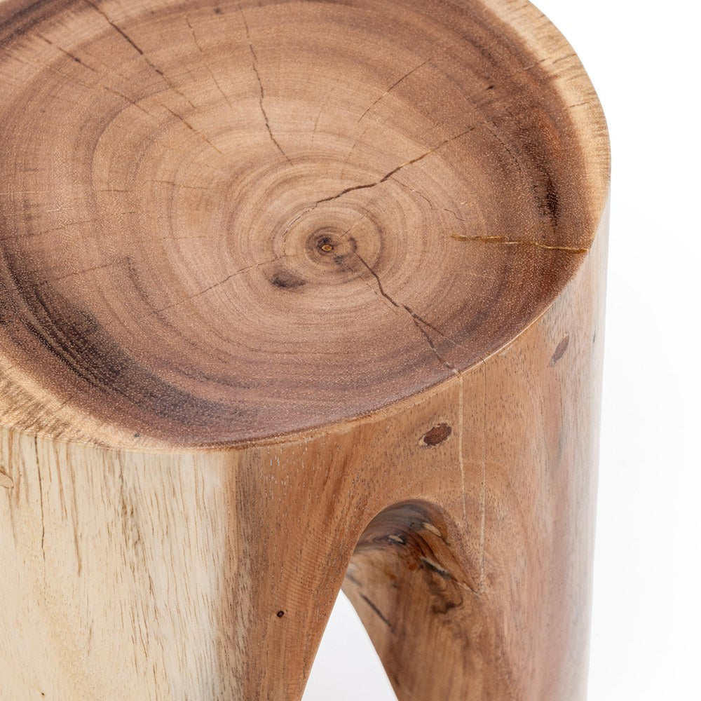 Classic Home - Vela 18" Meh Wood Accent Table - Natural - 51005525 view 4