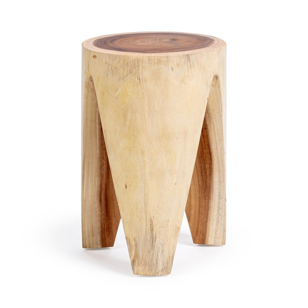 Classic Home - Vela 21" Meh Wood Accent Table - Natural - 51005526 view 2