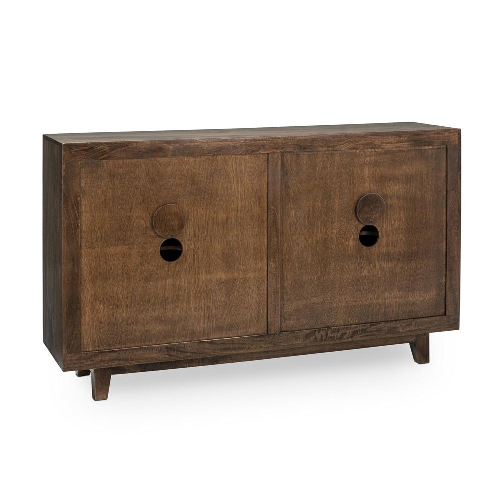 Classic Home - Vivienne 4-Door Mango Wood Buffet Sideboard In Brown - 52010958 veiw 5