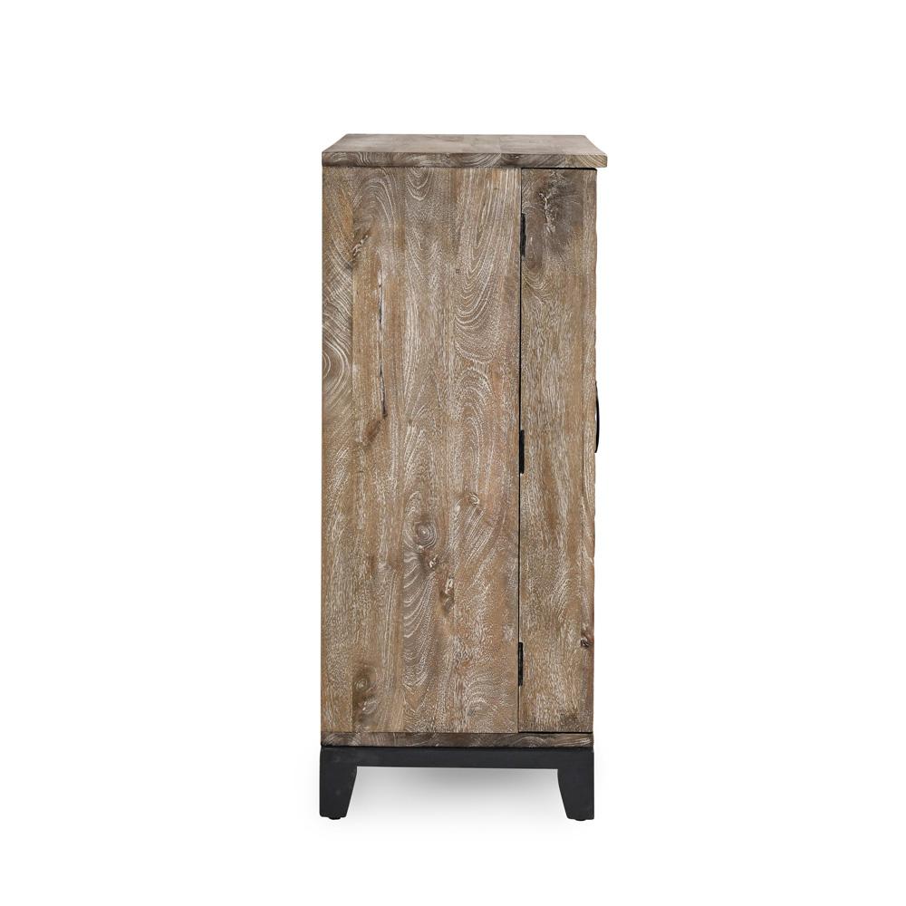 Classic Home Vivienne Bar Wood Cabinet in Gray - Thumbnail 4