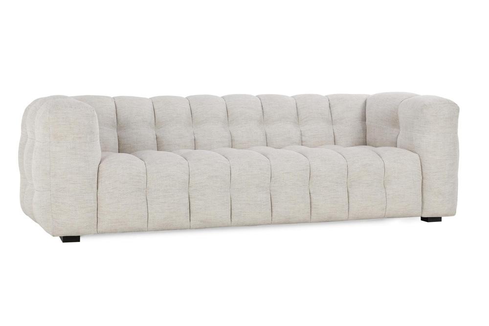 Classic Home - Walter 94in Tufted Fabric Beige Sofa - 53051635 view 1