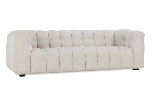 Classic Home - Walter 94in Tufted Fabric Beige Sofa - 53051635 view 1
