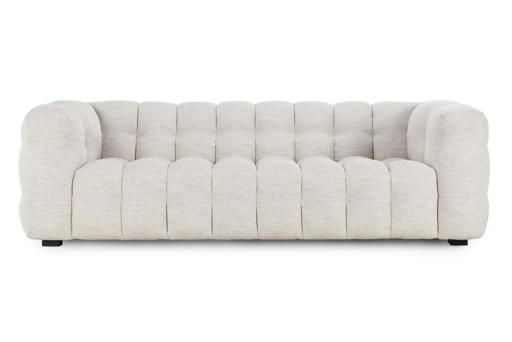 Classic Home - Walter 94in Tufted Fabric Beige Sofa - 53051635 view 2
