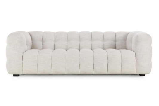 Classic Home - Walter 94in Tufted Fabric Beige Sofa - 53051635 view 2