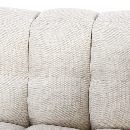 Classic Home - Walter 94in Tufted Fabric Beige Sofa - 53051635 view 5