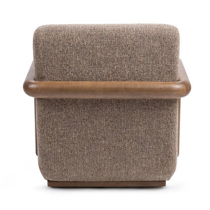Classic Home - Welson Swivel Accent Chair - Warm Mocha Brown - 53006702 view 4