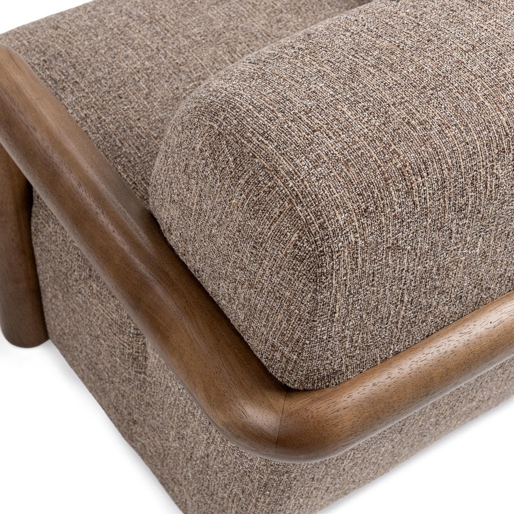 Classic Home - Welson Swivel Accent Chair - Warm Mocha Brown - 53006702 view 5