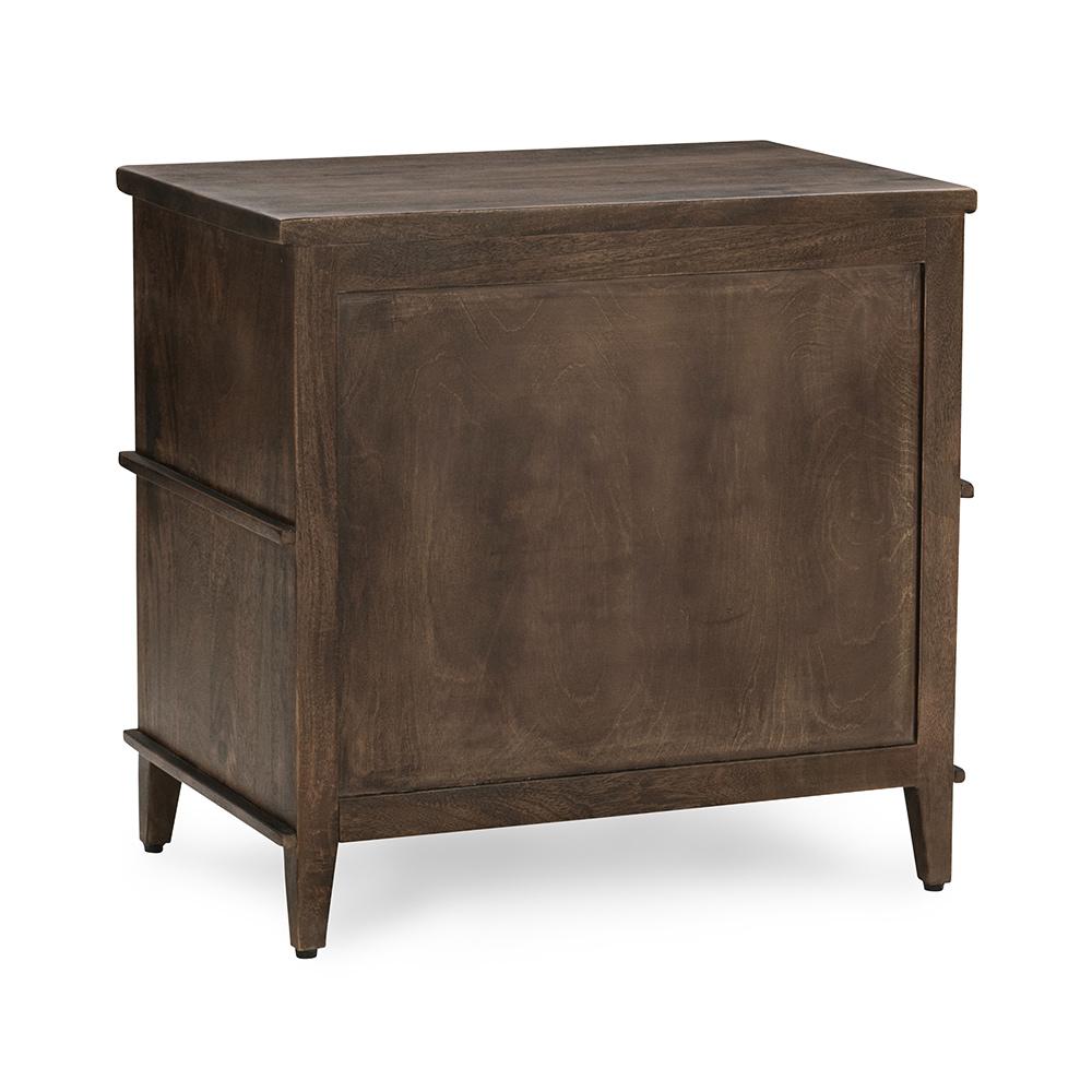 Classic Home  - Westlake 2-Drawer Mango Wood Nightstand - Kona Brown - 54010278 veiw 4