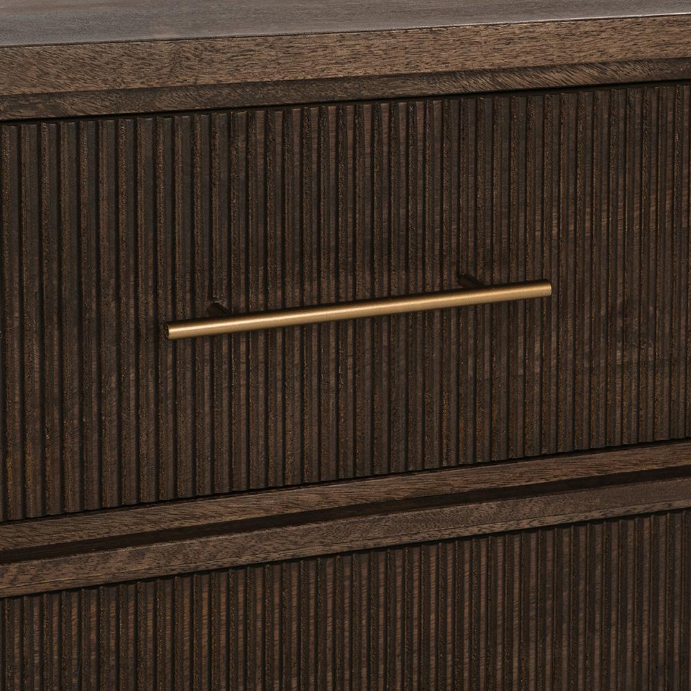 Classic Home  - Westlake 2-Drawer Mango Wood Nightstand - Kona Brown - 54010278 veiw 7