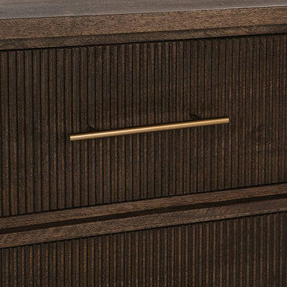 Classic Home  - Westlake 2-Drawer Mango Wood Nightstand - Kona Brown - 54010278 veiw 7