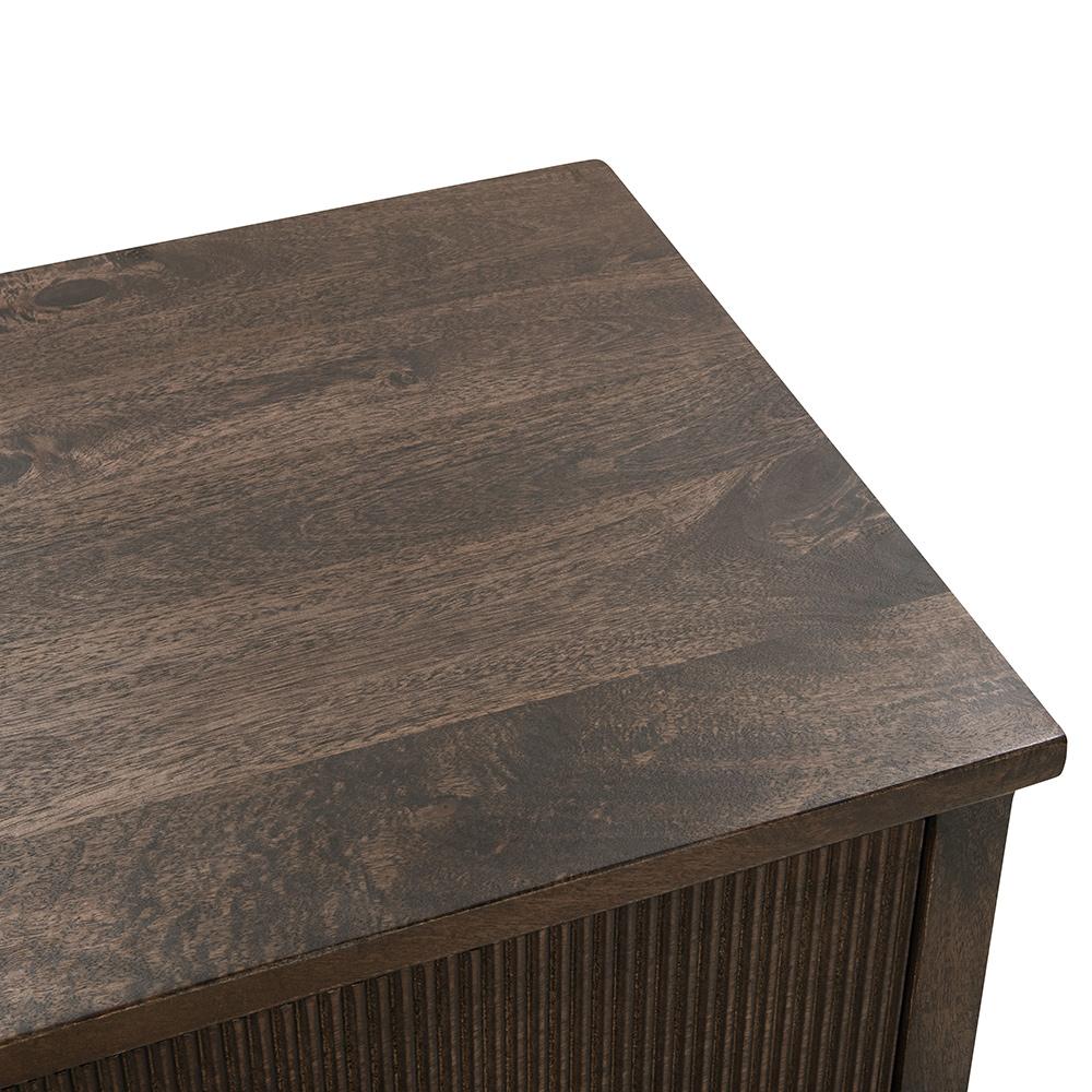 Classic Home  - Westlake 3-Drawer Mango Wood Chest Cabinet - Kona Brown - 52010996 veiw 6
