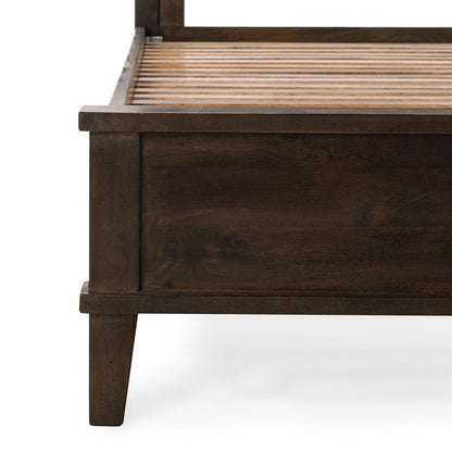 Classic Home  - Westlake Mango Wood Bed - Kona Brown - Queen - 54010277 veiw 5