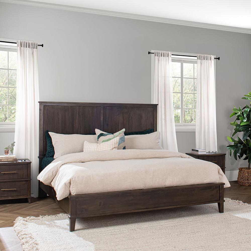 Classic Home  - Westlake Mango Wood Bed - Kona Brown - Queen - 54010277 veiw 9