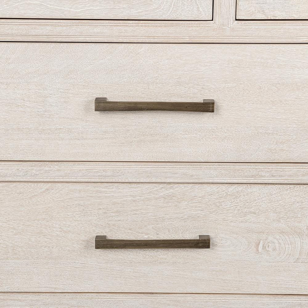 Classic Home  - Westmont 9-Drawer Mango Wood Dresser - White - 54010274 veiw 4